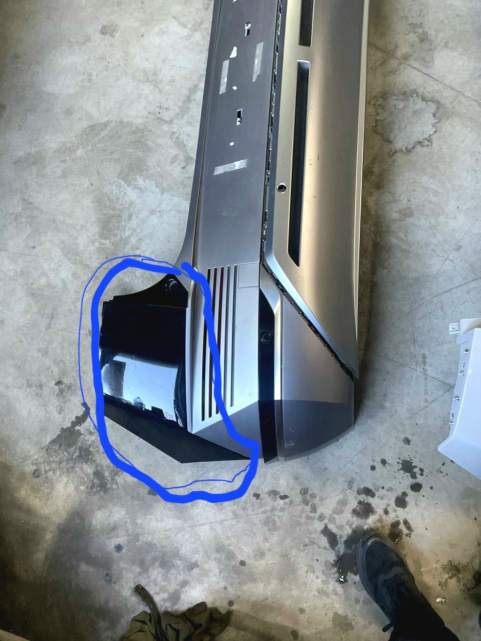 частина бампера Hyundai 