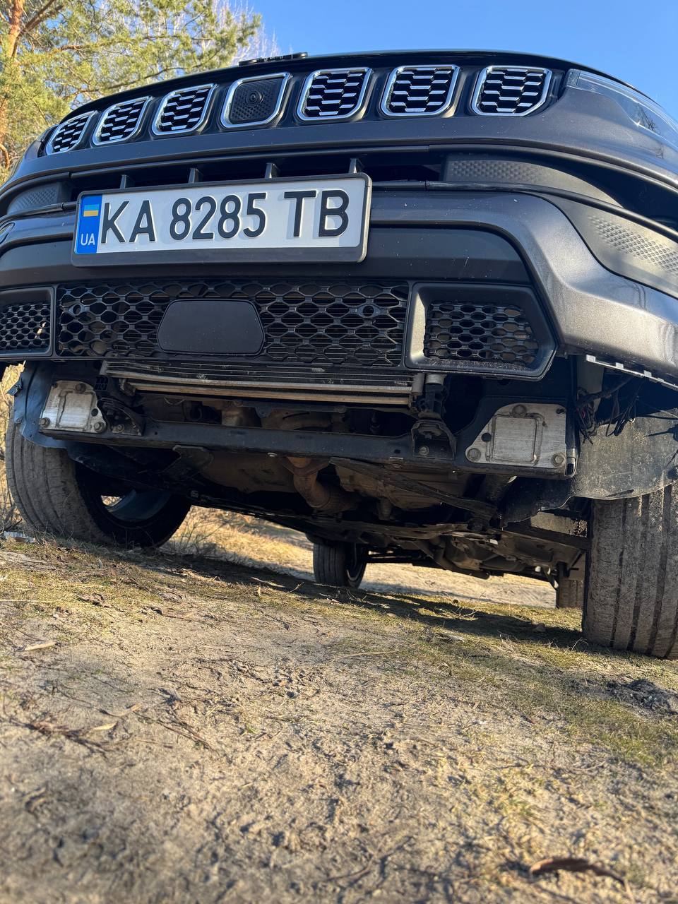 Купити низ бампера Jeep Compass 2022 р. 