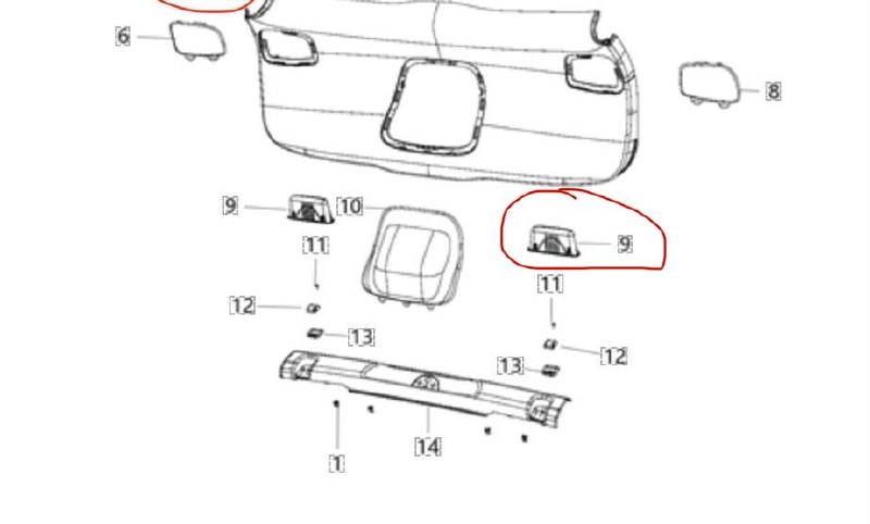 Купити ручка ляди Jeep Cherokee 