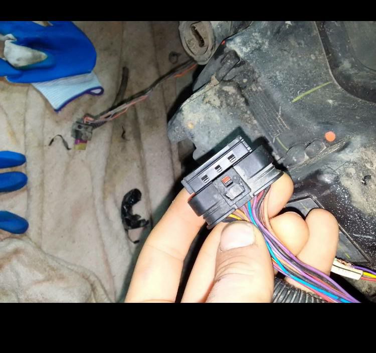 Проводка парктроників переднього бампера Tesla Model 3 