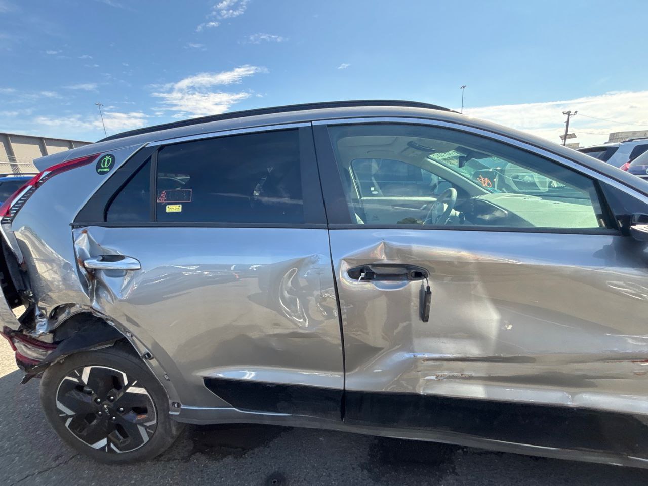 задні праві двері Kia 