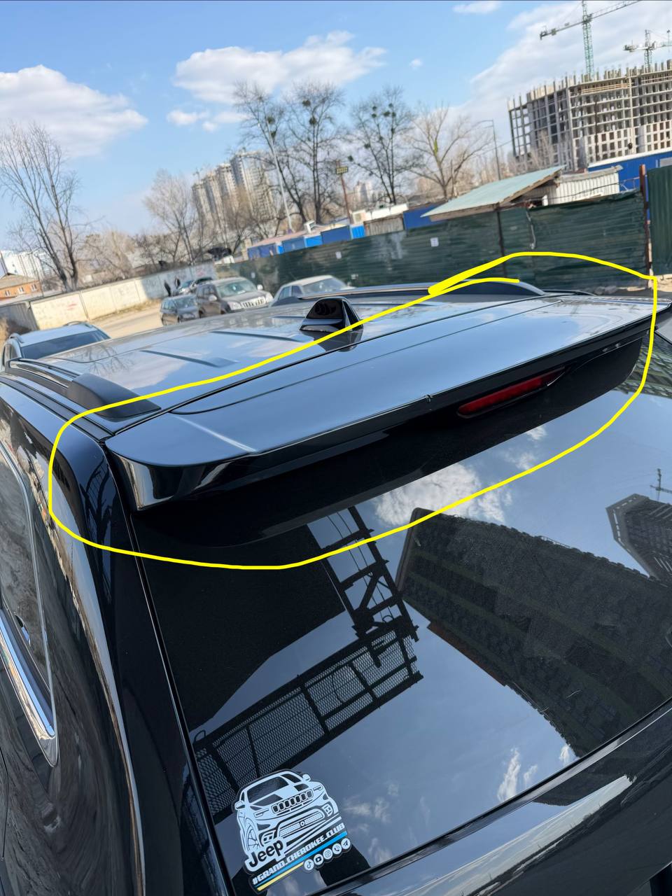Купити спойлер Jeep 2019 р. 