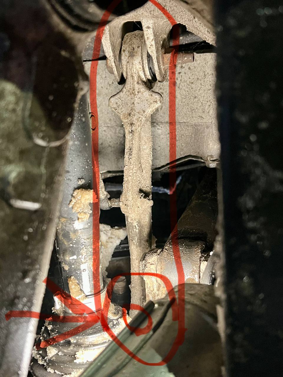 зовнішній сайлентблок заднього верхнього ричага Tesla Model S 2015 р. 