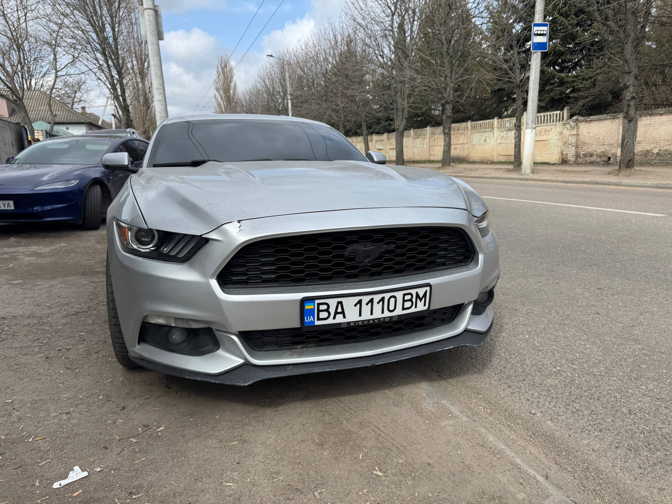 Купити передній бампер Ford Mustang 2014 р. 