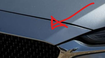 продовження капоту Mazda 