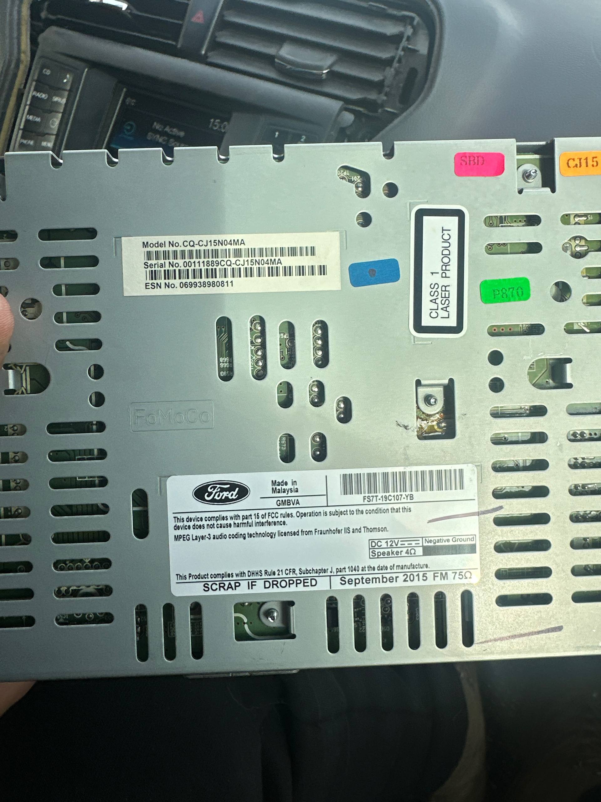 блок ACM Ford Fusion 2013 р. 