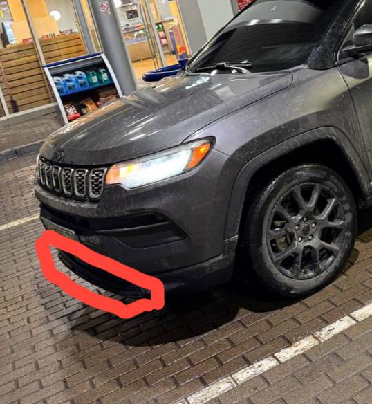 дуга на бампер Jeep Compass 2022 р. 