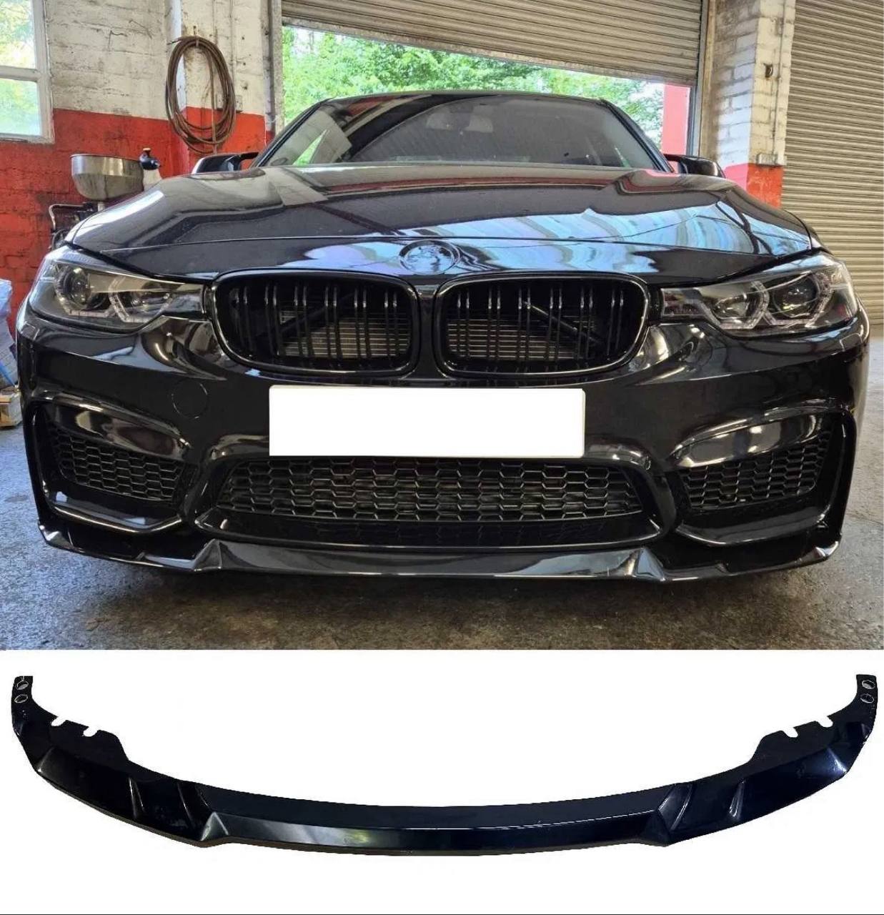 Купити накладка на передний бампер BMW 3 Series 