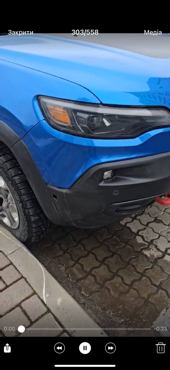 парктронік Jeep Cherokee 2019 р. 