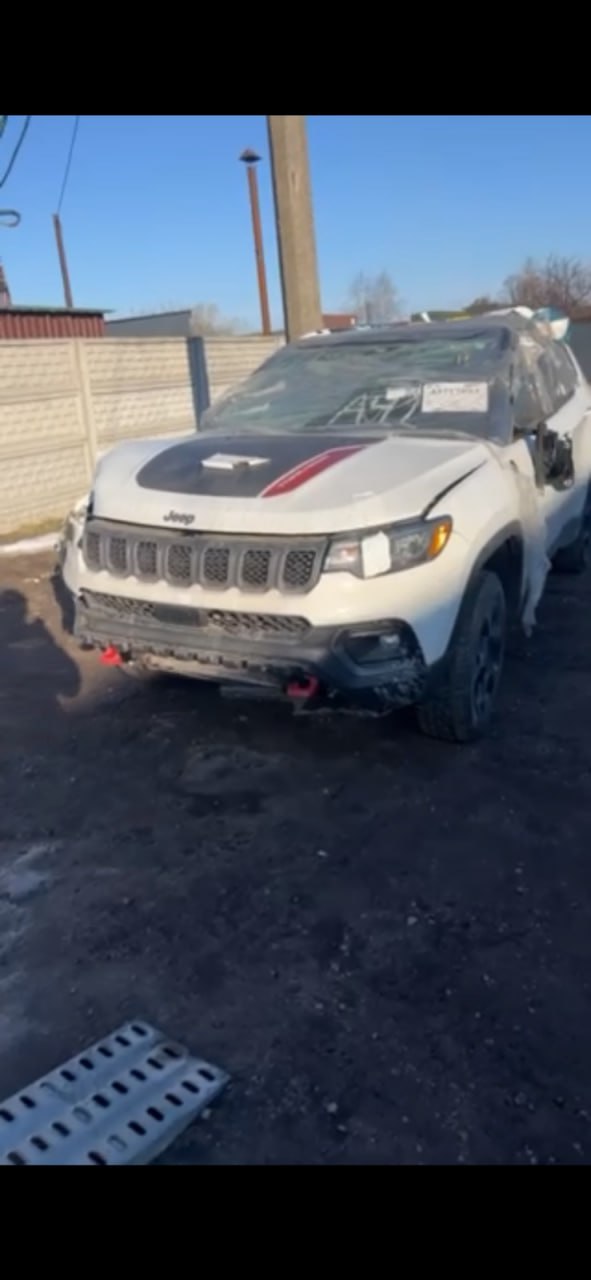Релінг лів Jeep Compass Trailhawk 2023 р. 