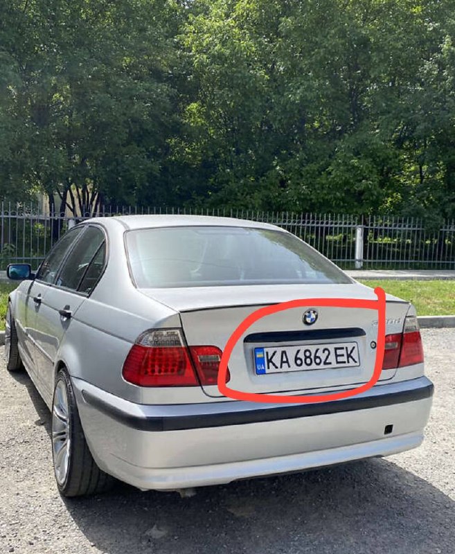 Купити планка підсвітки BMW M3 