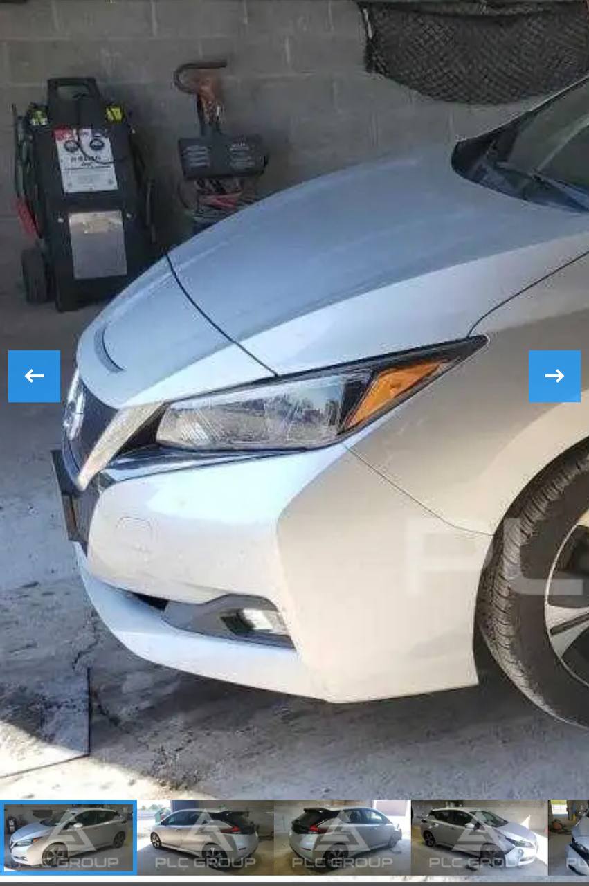 фара Nissan Leaf 2019 р. 