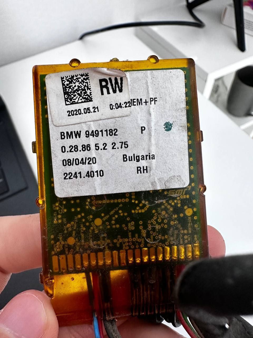 блоки зеркал BMW 