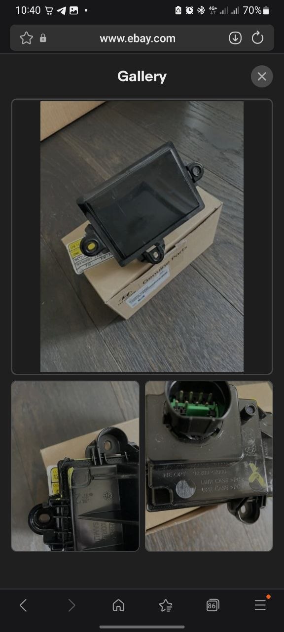 Купити Front Lamp Control Module Hyundai null 