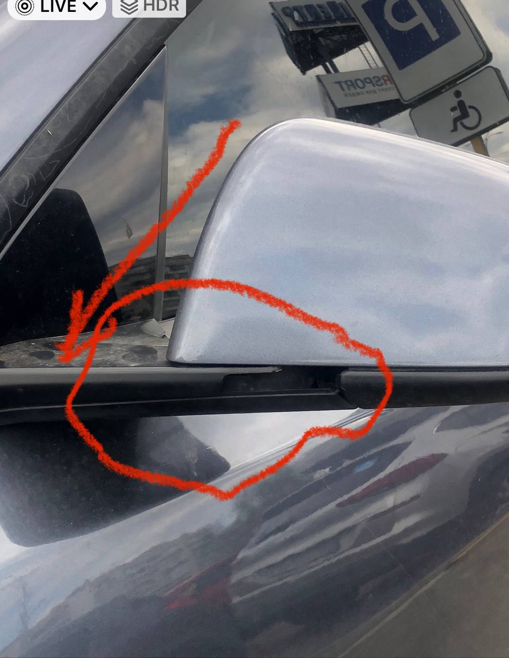 Купити кришка зеркала Tesla Model Y 