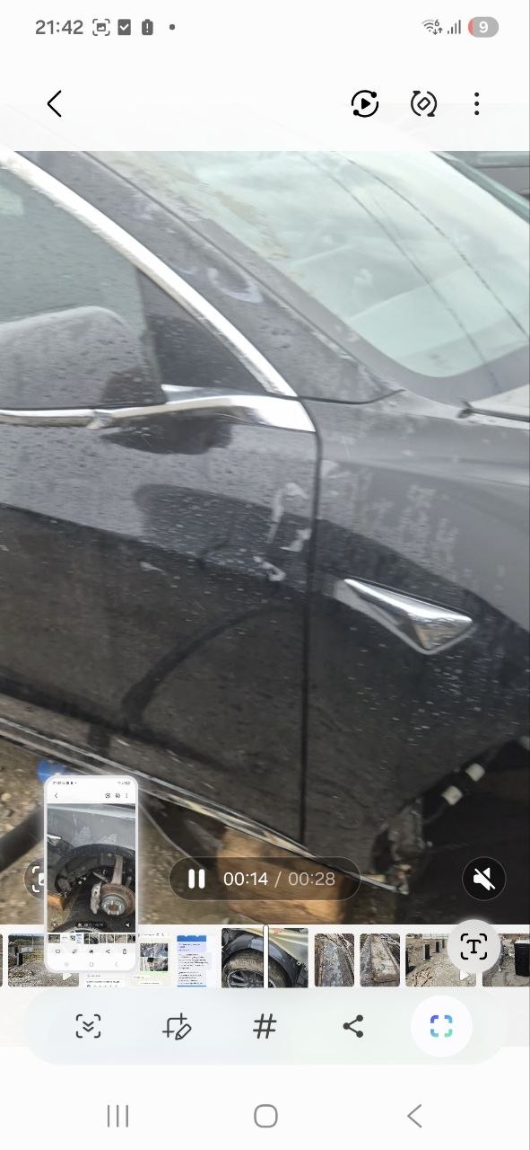Купити лівий показник повороту Tesla Model 3 2020 р. 
