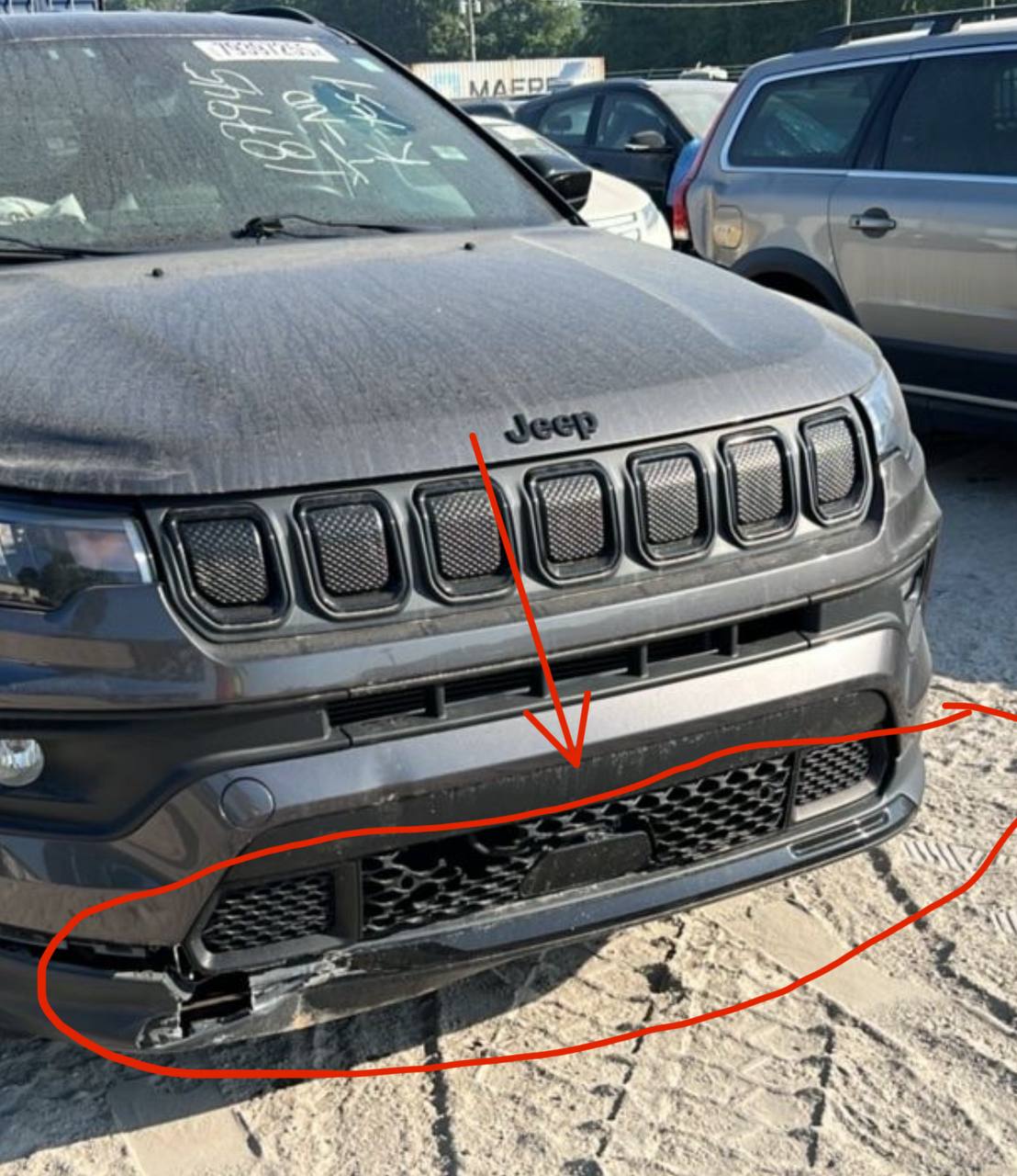 Купити молдинг глянцевый Jeep Compass 2022 р. 