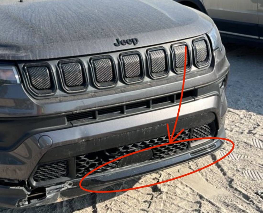 Купити молдинг Jeep Compass 2022 р. 