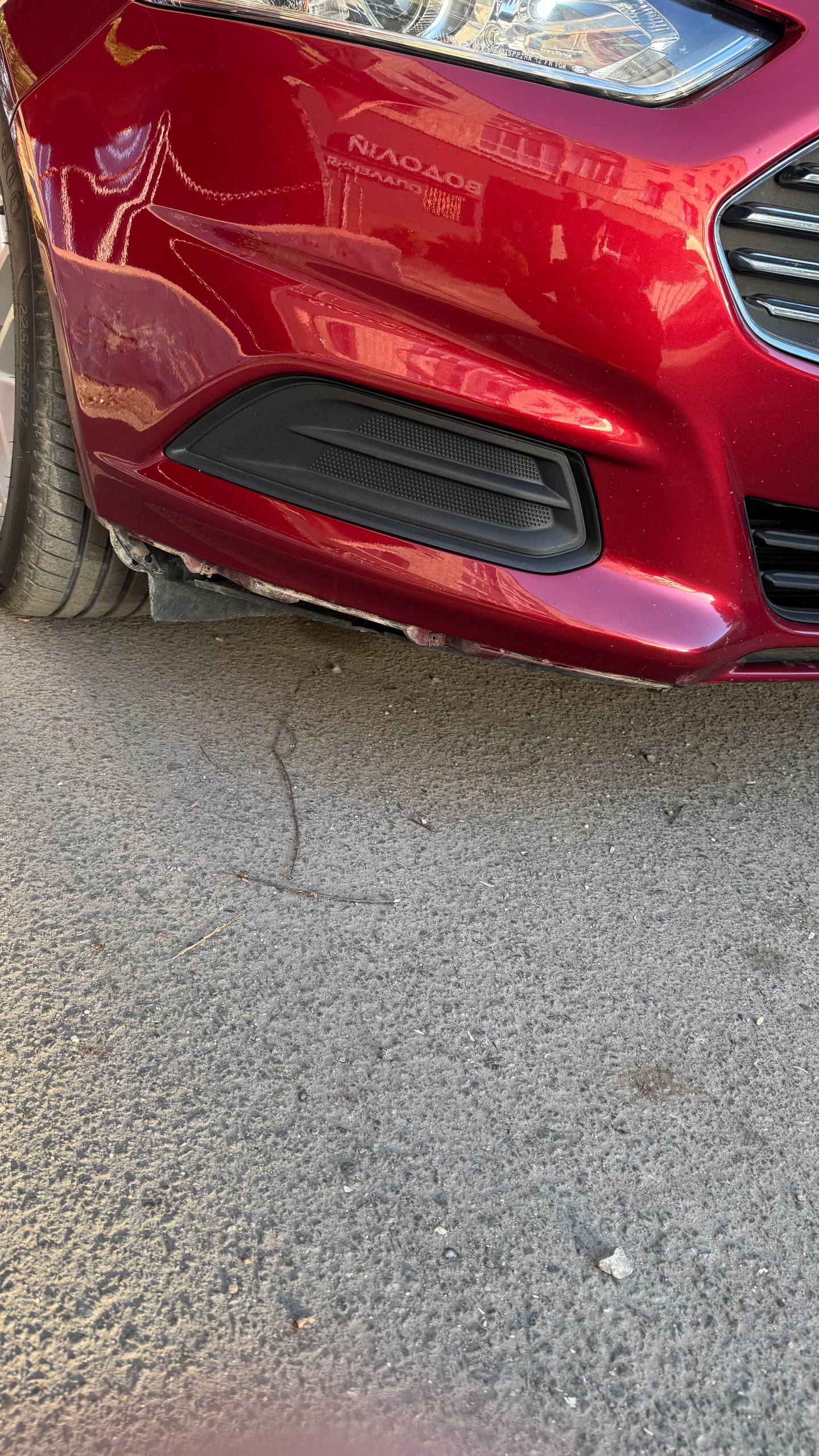 Купити накладка бампера праву Ford Fusion 