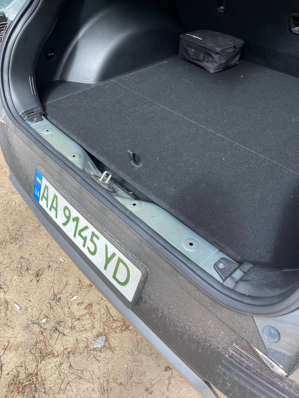 Купити накладка пластикову в багажник Hyundai 2024 р. 