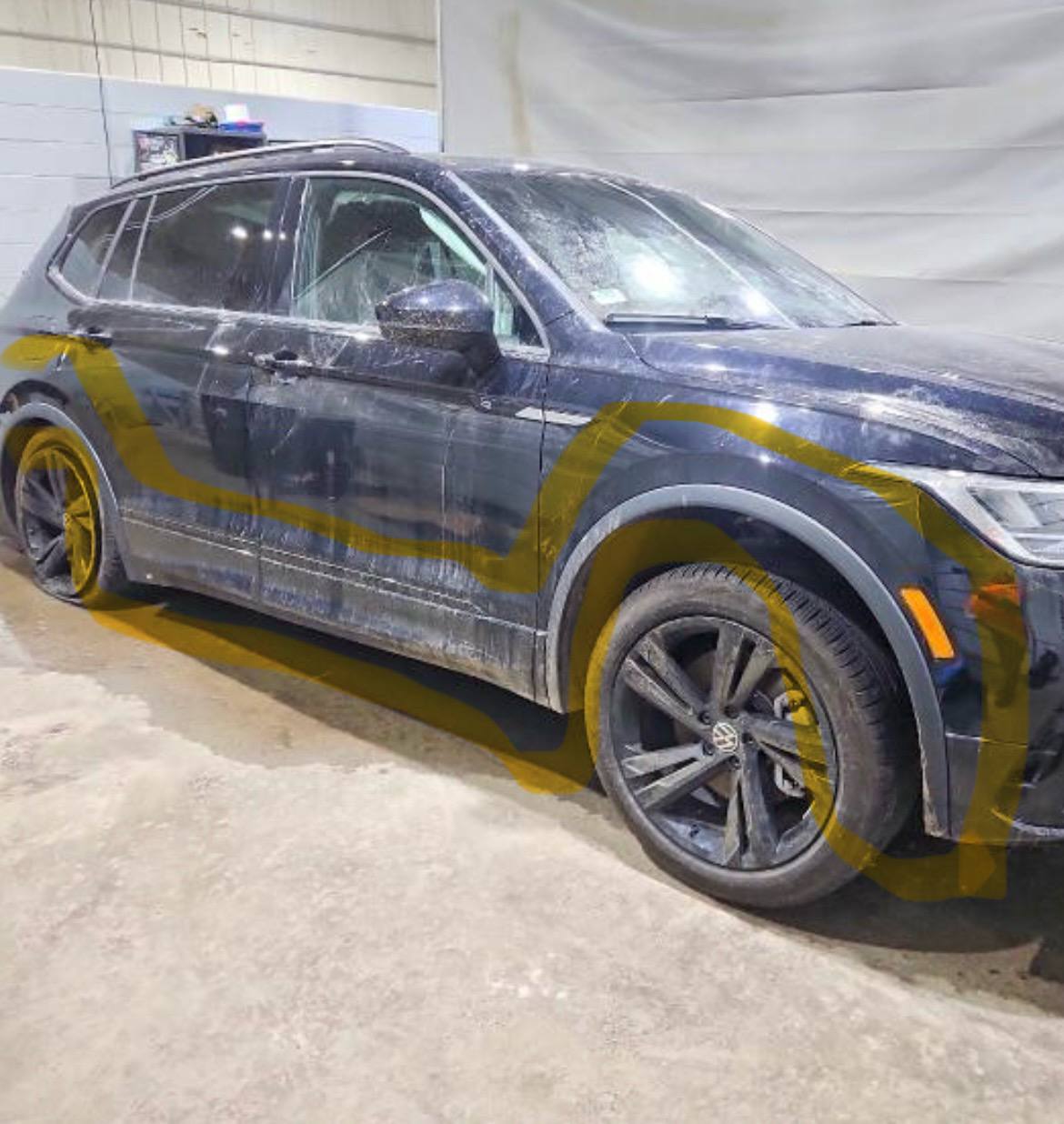 Купити накладки на двері Volkswagen Tiguan R Line 2024 р. 