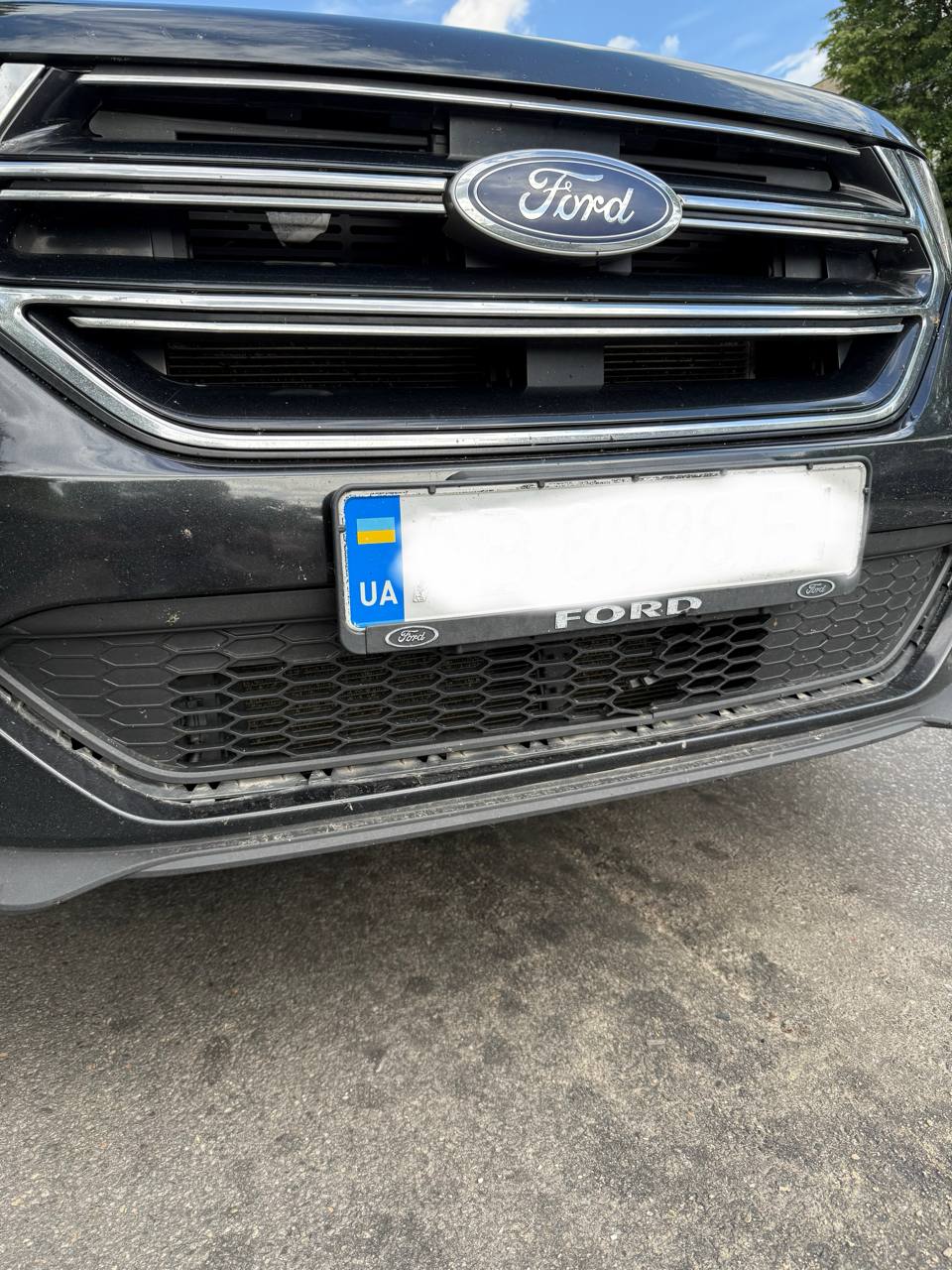 Купити нижня решітка переднього бампера Ford Edge Sport 