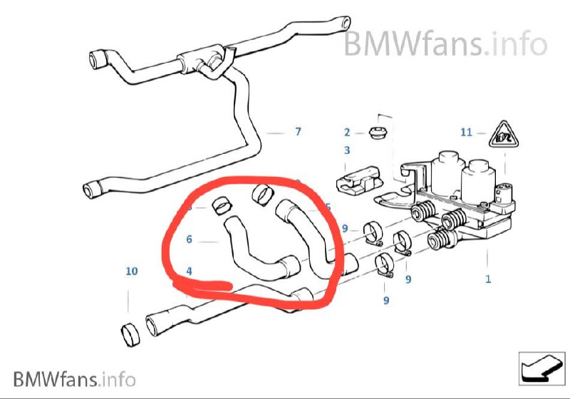 Купити патрубок BMW 5 Series 