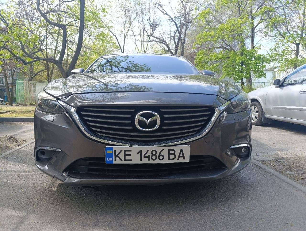 Купити передний бампер Mazda 6 американка 2016 р. 