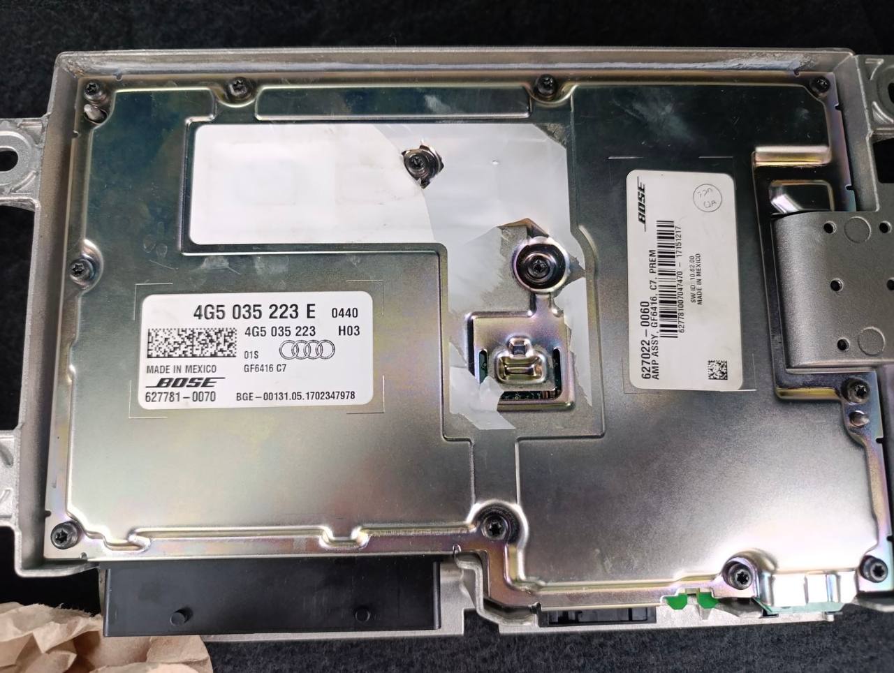 Купити підсилювач звуку Bose A6 C7 Audi A6 