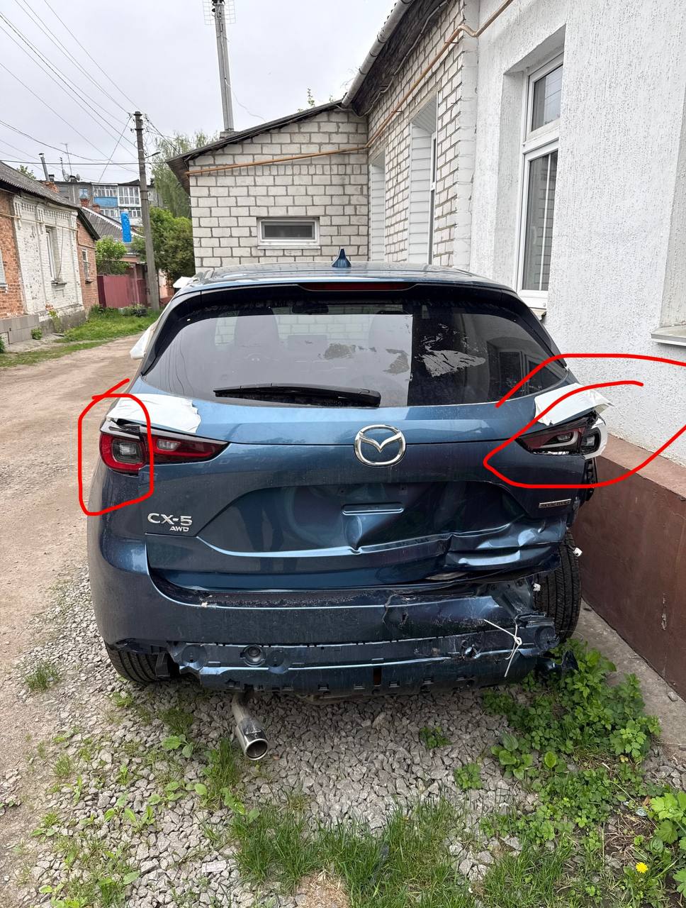Купити права фара Mazda CX-5 2024 р. 