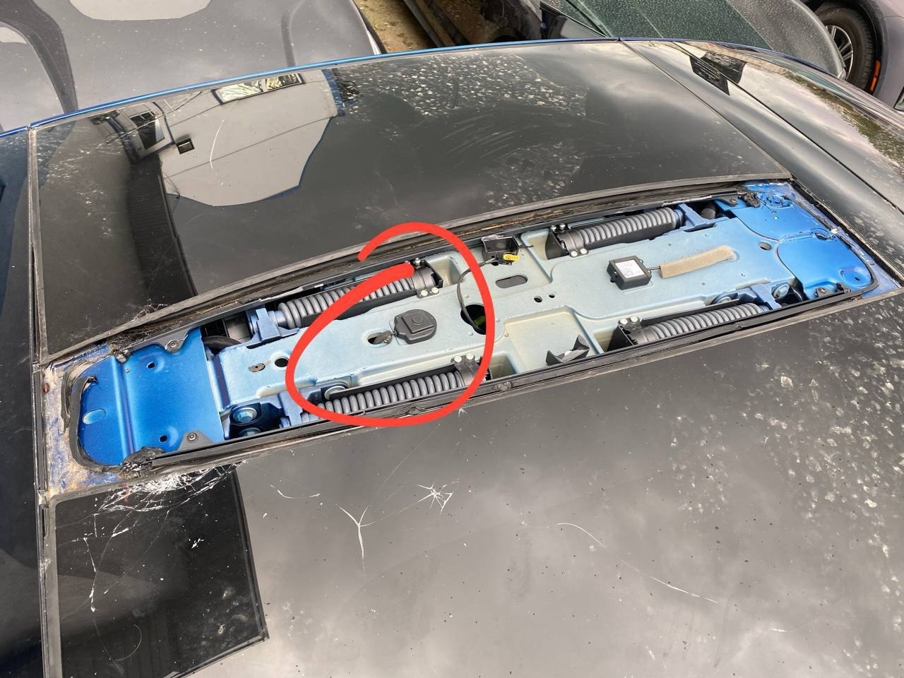 Купити праве скло Tesla Model X 2018 р. 