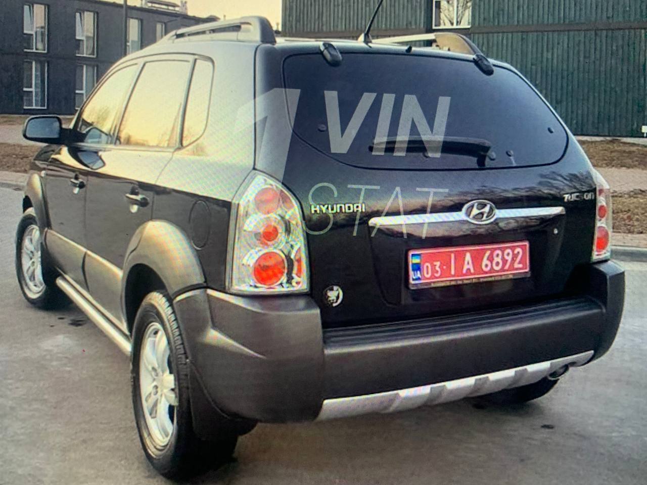 Купити сірі накладки Hyundai Tucson 2008 р. 