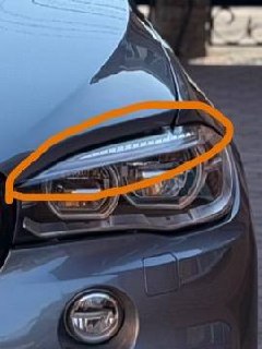 Купити верхня ресничка BMW X5 