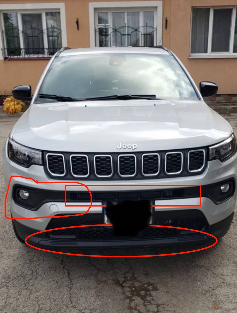 Купити Вузька вставка Jeep Compass 