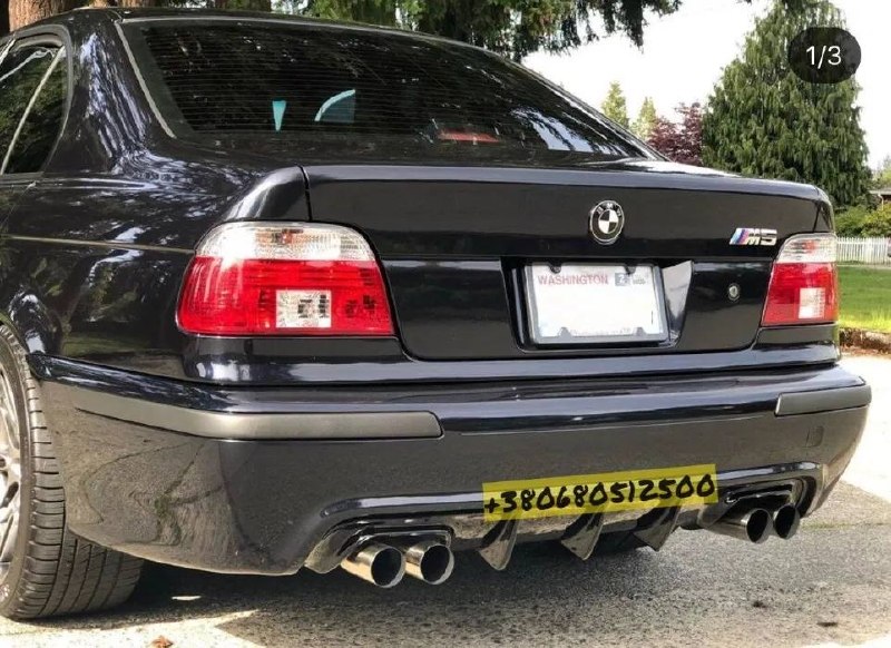 Купити задній м бампер BMW 5 Series 