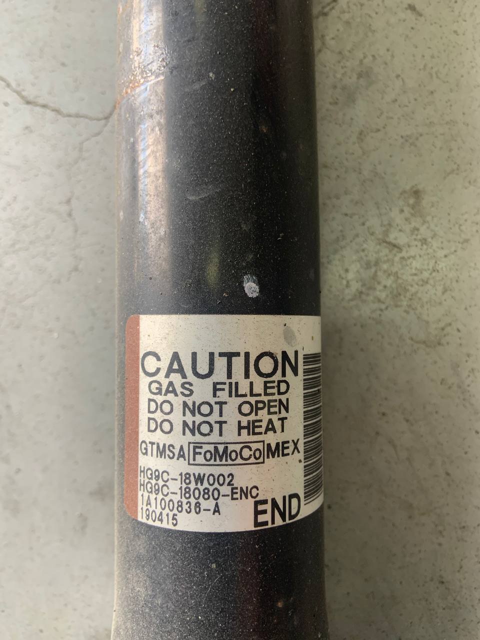 Купити задній правий амортизатор Ford Fusion Plug-in 2019 р. 