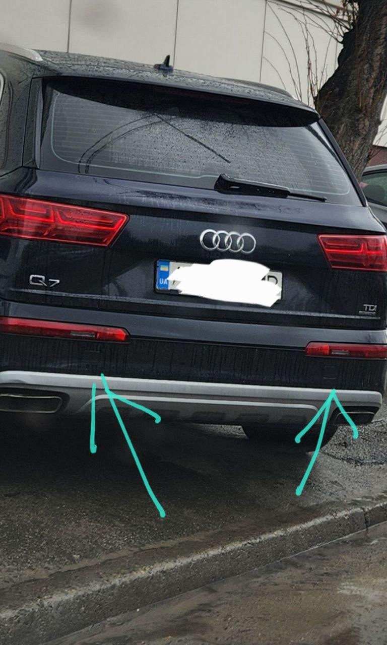 Купити заглушки Audi Q7 